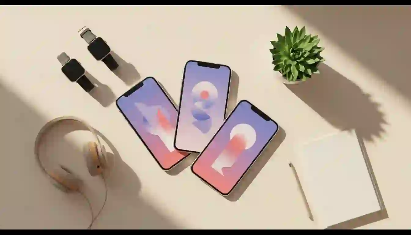 Vista de app fitness con marca blanca del coach mostrando su logo y colores personalizados en dispositivo móvil