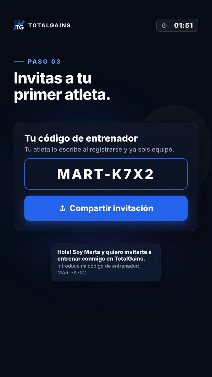 Primeros pasos en TotalGains